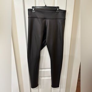 Express stretch leather look legging/pants-new